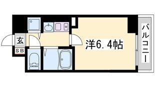 プレサンス神戸三宮の物件間取画像